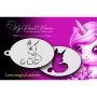 Facepainting Stencil Luna Magical Unicorn