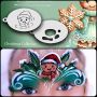Plantilla Facepainting Muñeco de Nieve