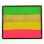 Tarta arco iris de kiwi Sillyfarm