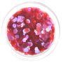 Purpurina cosmética gruesa XL rosa