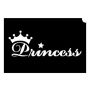 Plantillas Glittertattoo Crown Princess (pack de 5)