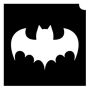 Plantillas Glittertattoo Single Bat (pack de 5)