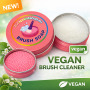 Jabón Vegano para Brochas de Maquillaje Profesional 50gr