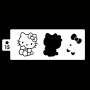 Hello Kitty Stencil