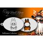 Plantilla para pintar la cara Labubu Creepy Doll