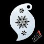 oOh Body Art Copo de Nieve Tormenta Plantilla R08