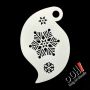 oOh Body Art Copo de Nieve Tormenta Plantilla R08