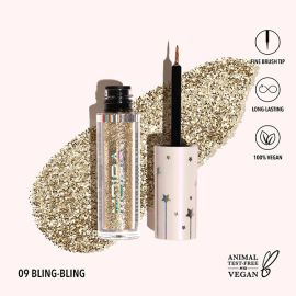 Moira Glitter Liner Bling Bling 09 glitter eyeliner for sparkling and eye-catching looks
