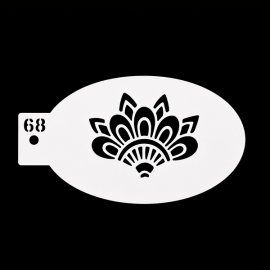 Lotus Bloom Stencil