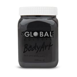 Global Liquid Colors- Black 200ml