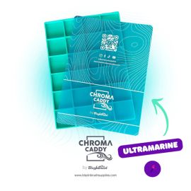 Blazin Brush - 24 Slot Silicone Insert | Chroma Caddy - Ultramarine