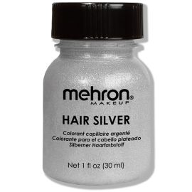 Mehron Hair Silver