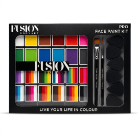 The Fusion Body Art PRO Face Paint Kit