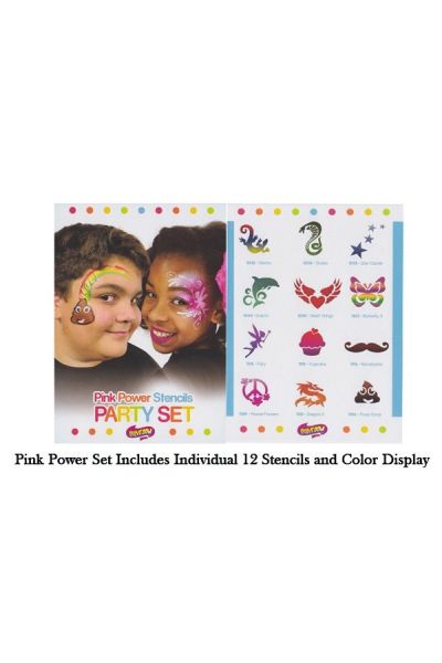Juego de plantillas Sillyfarm Party Pink Power