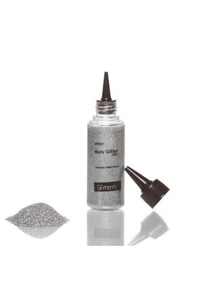 Glimmer Body Glitter Refill 42gr- Silver 