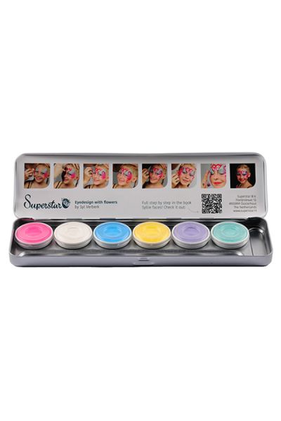 Paleta de pintura facial y corporal Superstar Aqua Unicornio