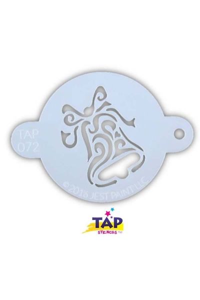 Tap Schmink Stencil Campana de Navidad