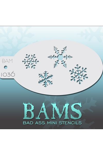 Bad Ass Bams FacePaint Plantilla 1036