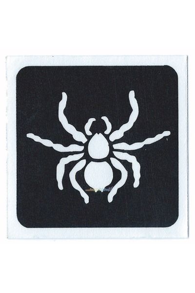 Glittertattoo Stencil Araña (pack de 5) (21687)
