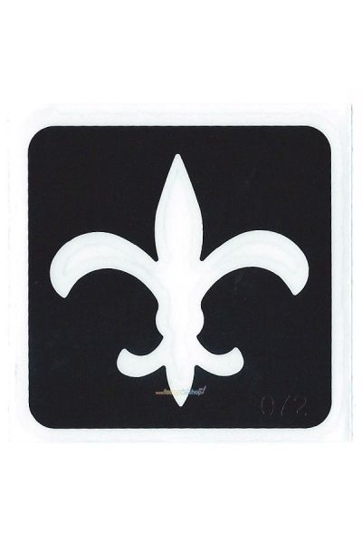 Plantilla Glittertattoo Fleur De Lis (pack de 5)