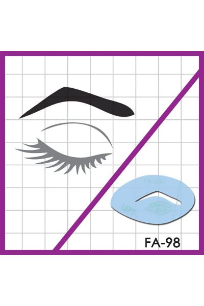 Extreme Beauty Plantilla para cejas (22022)