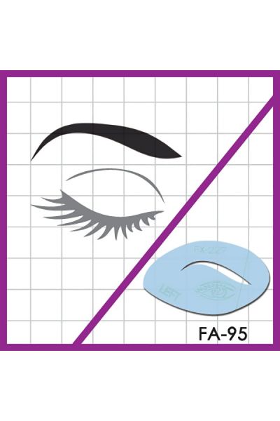 Extreme Beauty Plantilla para cejas (22023)
