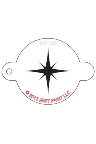 Tap Facepaint Stencil Estrella de Navidad