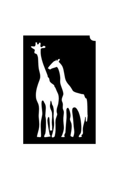 Plantillas Glittertattoo Jirafa (pack de 5)