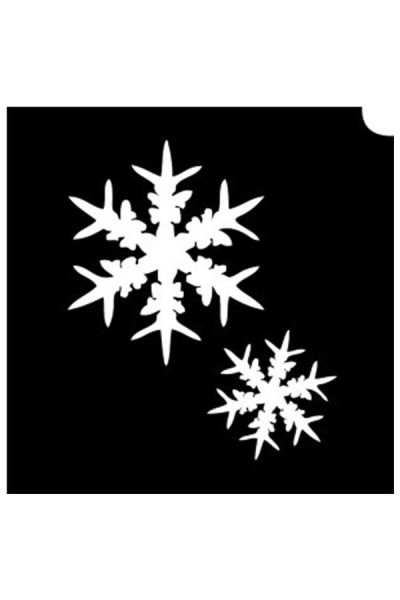 Plantillas Glittertattoo Twin Snowflakes (pack de 5)