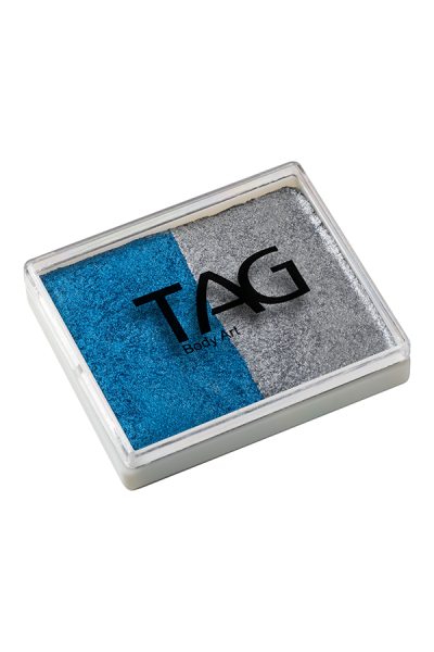 Tag Splitcake Azul perla / Plata perla (metalizado)
