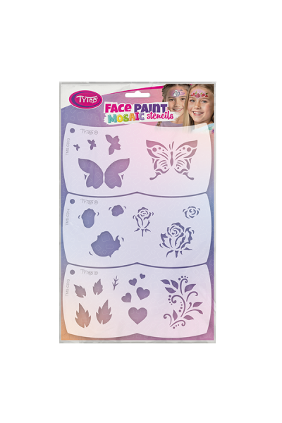Facepaintstencils Mariposa