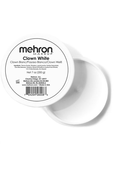 Mehron Payaso Blanco 200gr