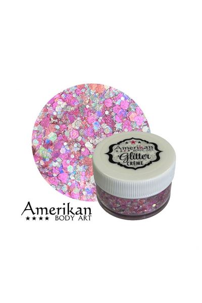 Amerikan Body Art Glitter Creme 15gr Cupid