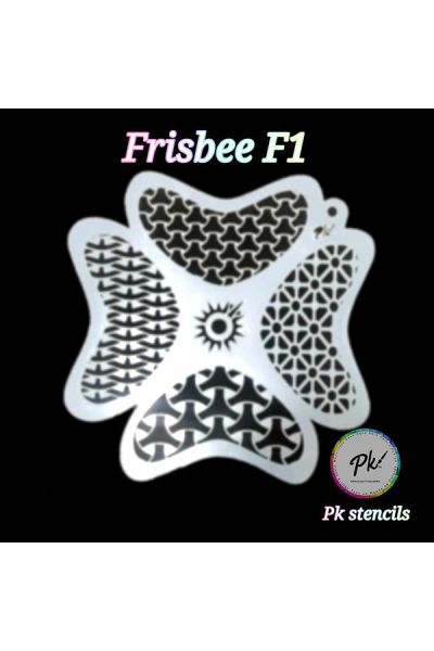 Frisbee Facepaintingplantilla F1