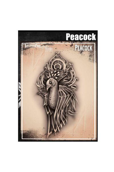 Wiser Airbrush Tattoo Pavo real
