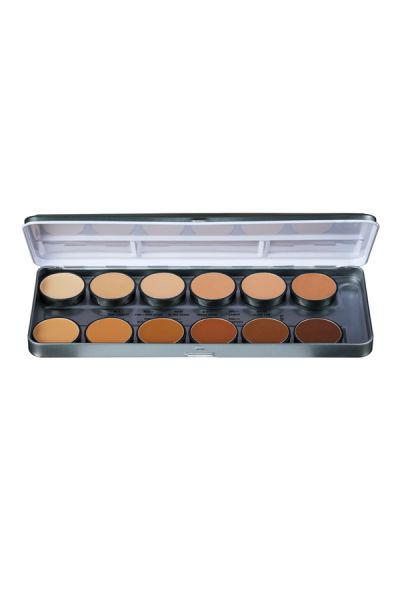 Ben Nye Matte Hd Paleta de Base de Maquillaje 12 Colores Crema