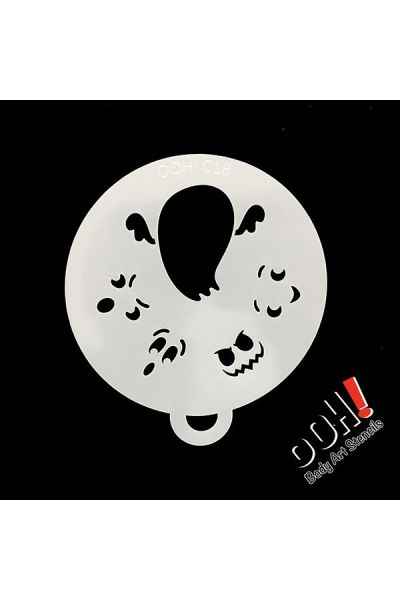 oOh Body Art Plantilla Fantasma C18