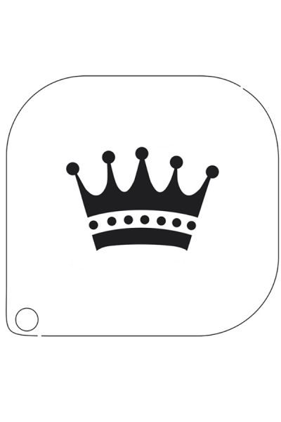 Pintar la caraPlantilla Corona