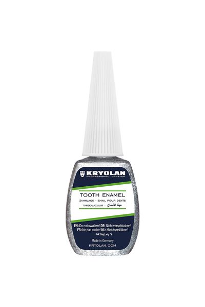 Kryolan Diente Enamal Plata Metalizado