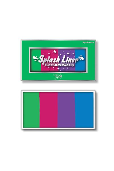 Rude Splash Liner Water Activated Splitcake- Synthwave