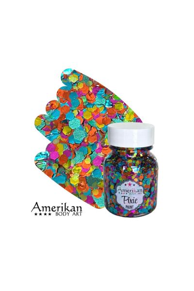 Amerikan Body Art Glitter- Tropical Whimsy 28gr