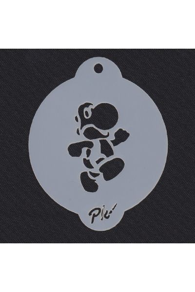 Pintura facialPlantilla Yoshi B
