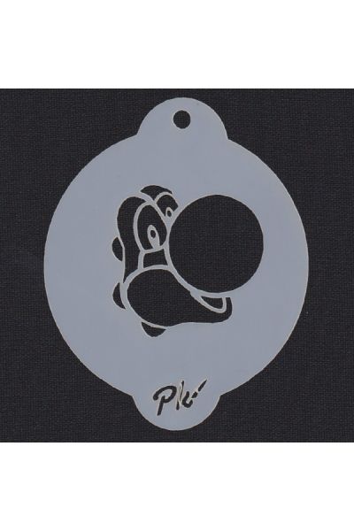 Pintura facialPlantilla Yoshi A