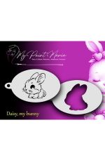 Plantilla para pintar caras Daisy, mi conejita
