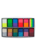 Global All You Need Paleta Brillante y Luminosa Pack de 12
