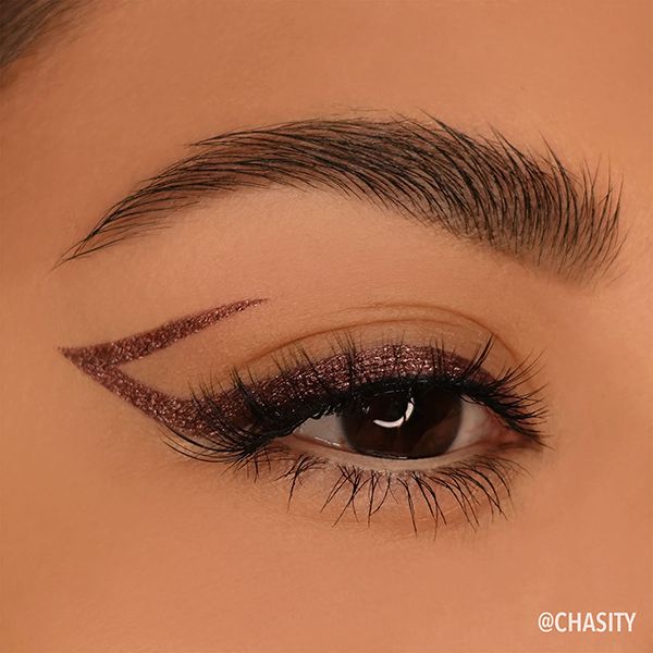 Moira Statement Shimmer Liner Metallic Brown