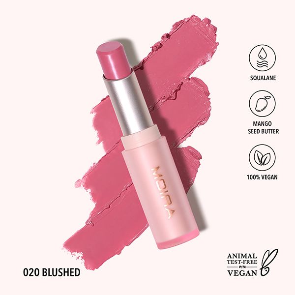 Moira Signature Lipstick 020 Blushed