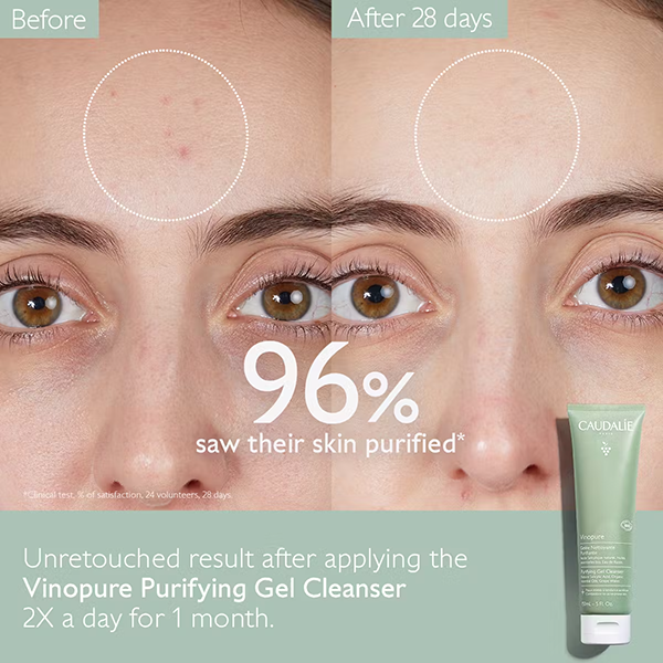 Caudalíe Vinopure Gel Limpiador Purificante Poros 150mL
