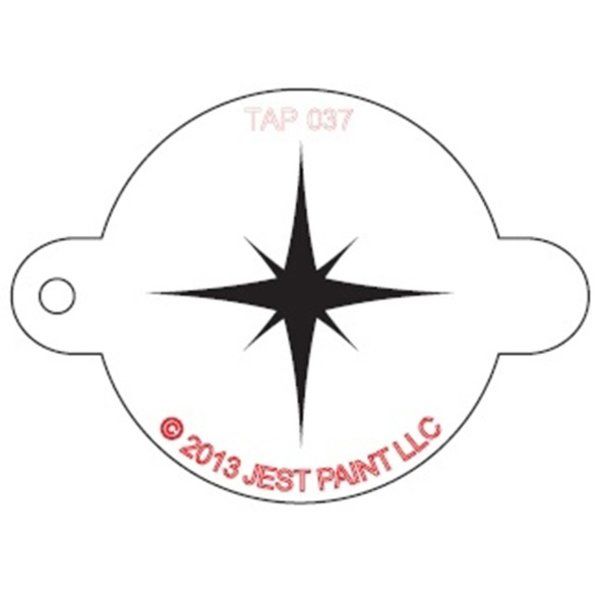 Tap Facepaint Stencil Estrella de Navidad