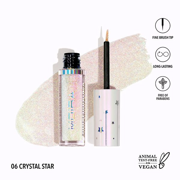 Moira Glitter Liner Crystal Clear 06